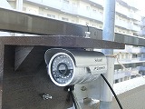 アンテナ監視用カメラの設置